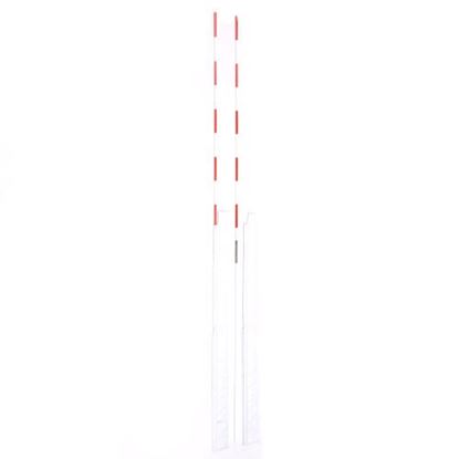 Afbeelding van volleybal-antennes fiber + hoes - per paar (demonteerbaar)