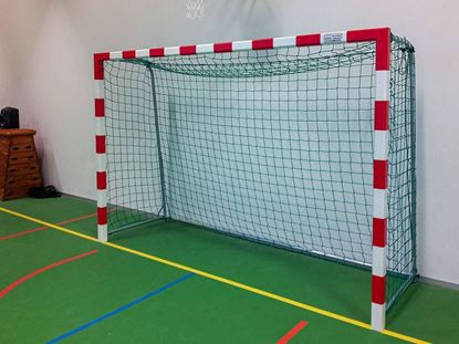 Afbeelding van Handbaldoel, vaste insteek met vaste netbeugels, diepte 1m