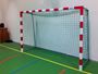 Afbeelding van Handbaldoel, vaste insteek met vaste netbeugels, diepte 1m
