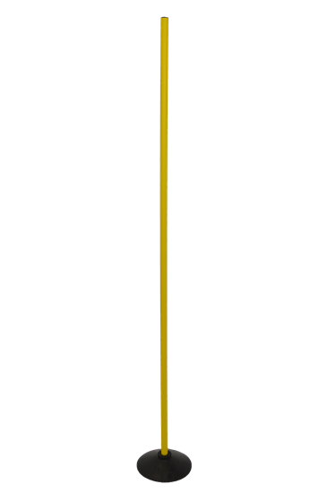 Afbeelding van Slalomstok voor synth. terrein - 160cm - geel