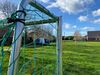 Afbeelding van Stalen voetbaldoel 3x2m met draadkam voor netbevestiging