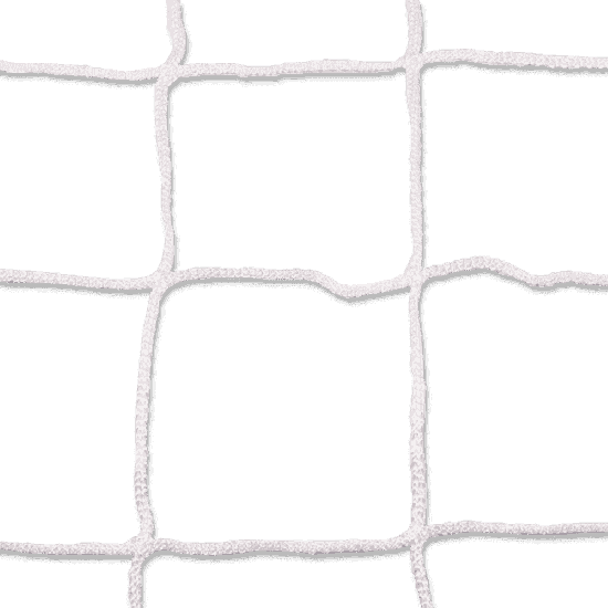 Afbeelding van Doelnetten 5x2x0,8x1,5m - 3mm - wit