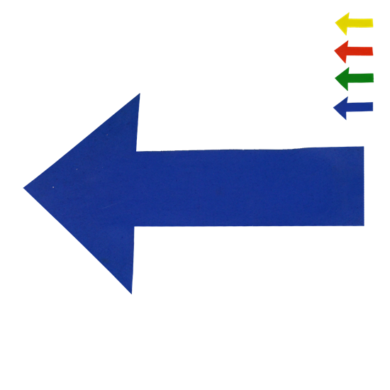 Afbeelding van Vinyl Markeer pijl, 23x18x7cm