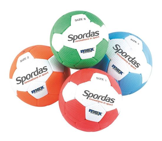 Afbeelding van Spordas Max handbal, maat 0-1-2-3