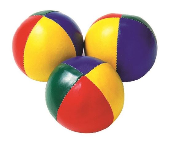 Afbeelding van Jongleerballen, set van 3 bonenballen