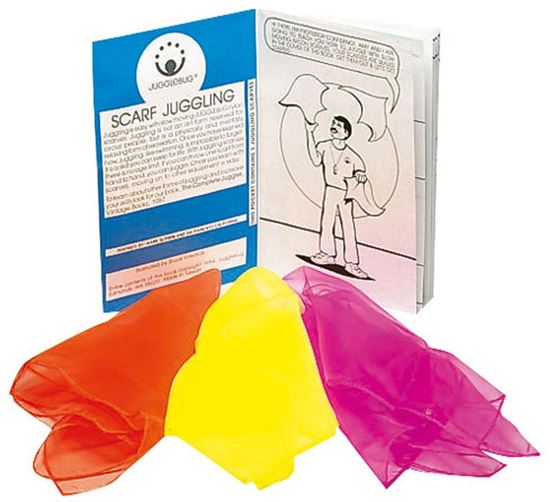 Afbeelding van Jongleersjaals, set van 3