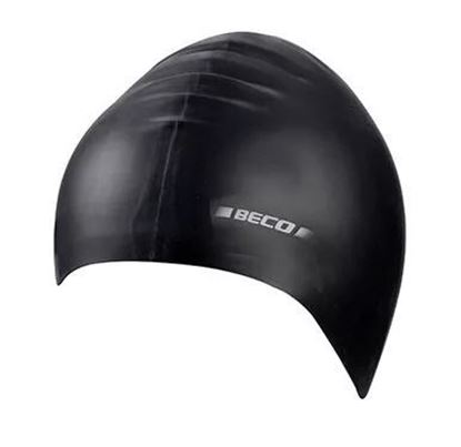 Afbeelding van Badmuts Latex zwart