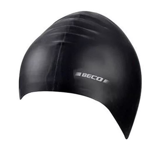 Afbeelding van Badmuts Latex zwart