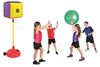 Afbeelding van Poull Ball Starter set met opblaasbare kubussen