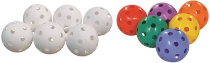 Afbeelding van Set van 6 unihockey ballen