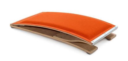 Afbeelding van Springplank gepolsterd (met foam)