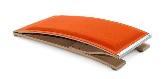 Afbeelding van Springplank gepolsterd (met foam)