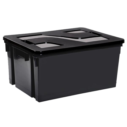 Afbeelding van Opbergbak met deksel 50 L