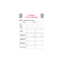 Afbeelding van Set v. 15 losse voetbalscheidsrechters formulieren