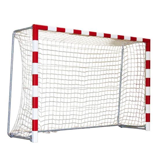 Afbeelding van Handbaldoel, insteek met inklapbare netbeugels, diepte 1m