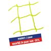 Afbeelding van Doelnetten U6 - 3x1.5x0.8x1m - geel - PAKKET - PROMO